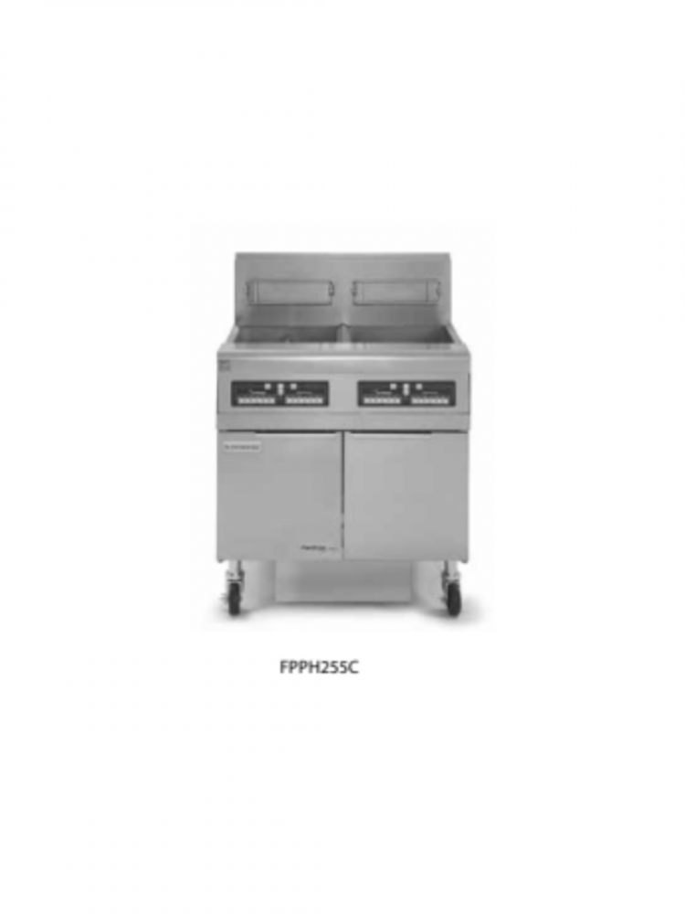 H55 High-Efficiency Gas Fryers with Filtration -- CE