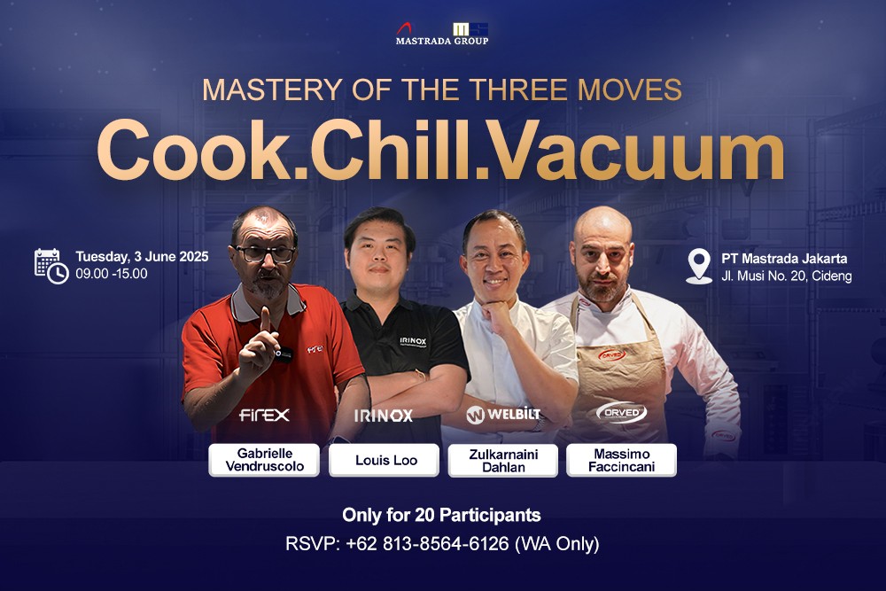 MASTERY OF THE THREE MOVES (Cook . Chill. Vacuum)