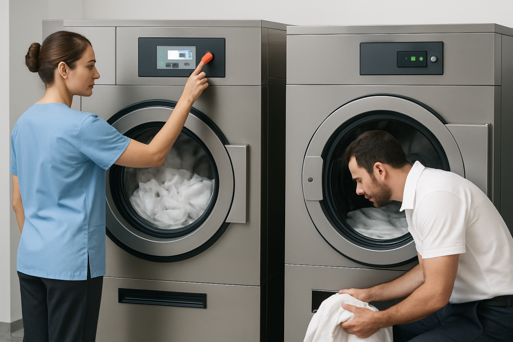 Advanced Commercial Laundry Technologies for Hospitals, Hotels & Industrial Use