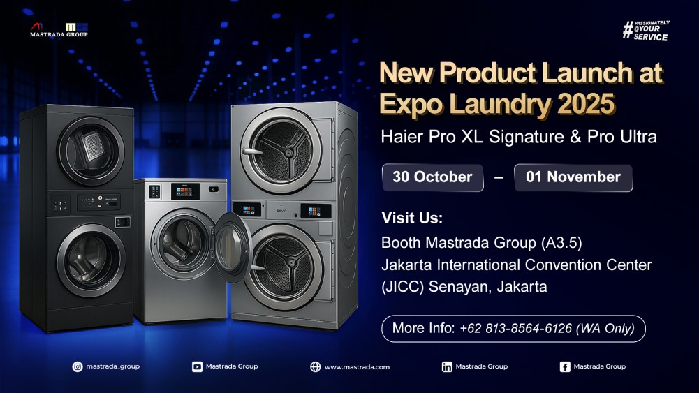 PELUNCURAN PRODUK TERBARU DI EXPO LAUNDRY 2025