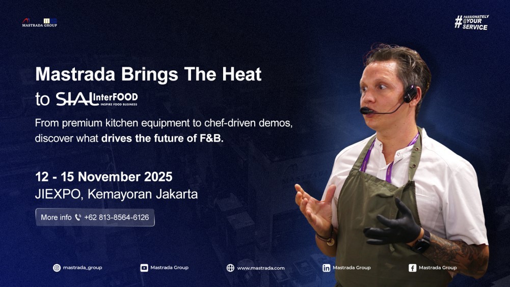 MASTRADA HADIR DI SIAL INTERFOOD 2025